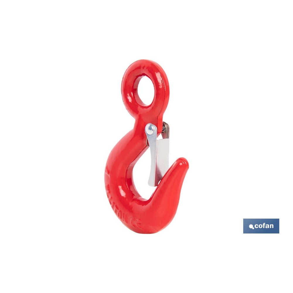 GANCHO C/SEGURO ALTA RESISTENCIA TN-4,5