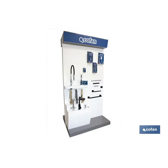 Comprar EXPOSITOR GRIFERÍA/FONTANERÍA (PACK Cofan | almacendeferreteriacor.es