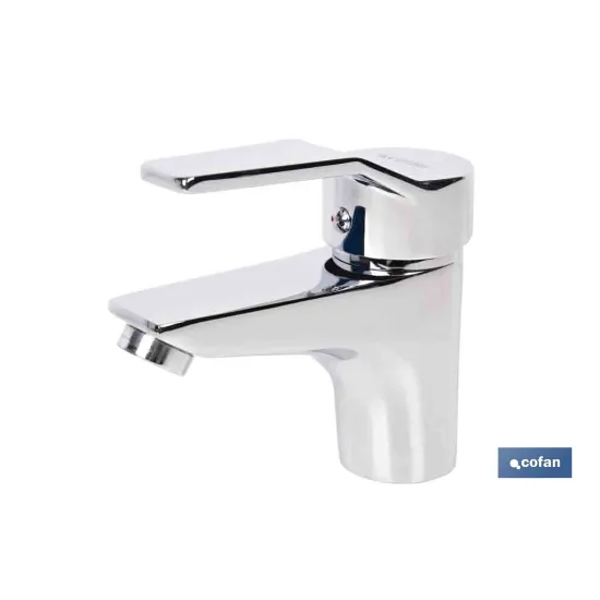 GRIFO MONOMANDO PARA LAVABO COLOR INOX.40 MM