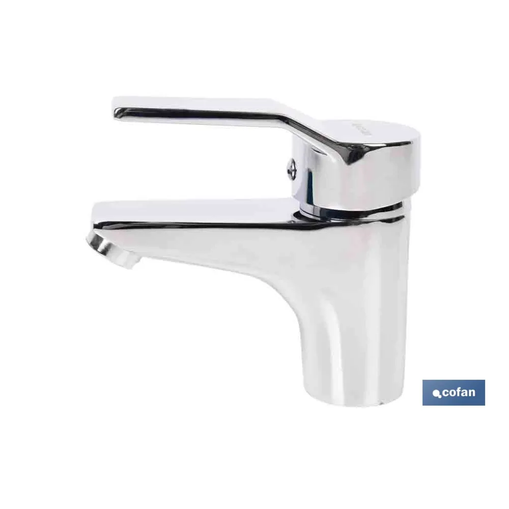GRIFO MONOMANDO PARA LAVABO COLOR INOX.40 MM