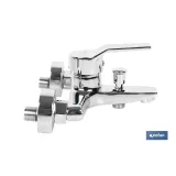 GRIFO MONOMANDO PARA BAÑERA COLOR INOX.40 MM