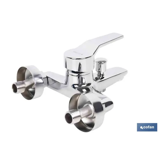 GRIFO MONOMANDO PARA BAÑERA COLOR INOX.40 MM