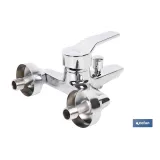 GRIFO MONOMANDO PARA BAÑERA COLOR INOX.40 MM