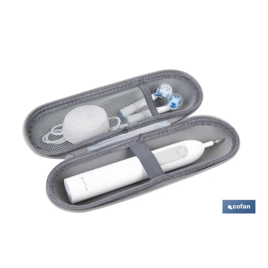 CEPILLO DE DIENTES ELÉCTRICO CON CABEZAL OSCILANTE Y 2 CABEZALES DE REPUESTO