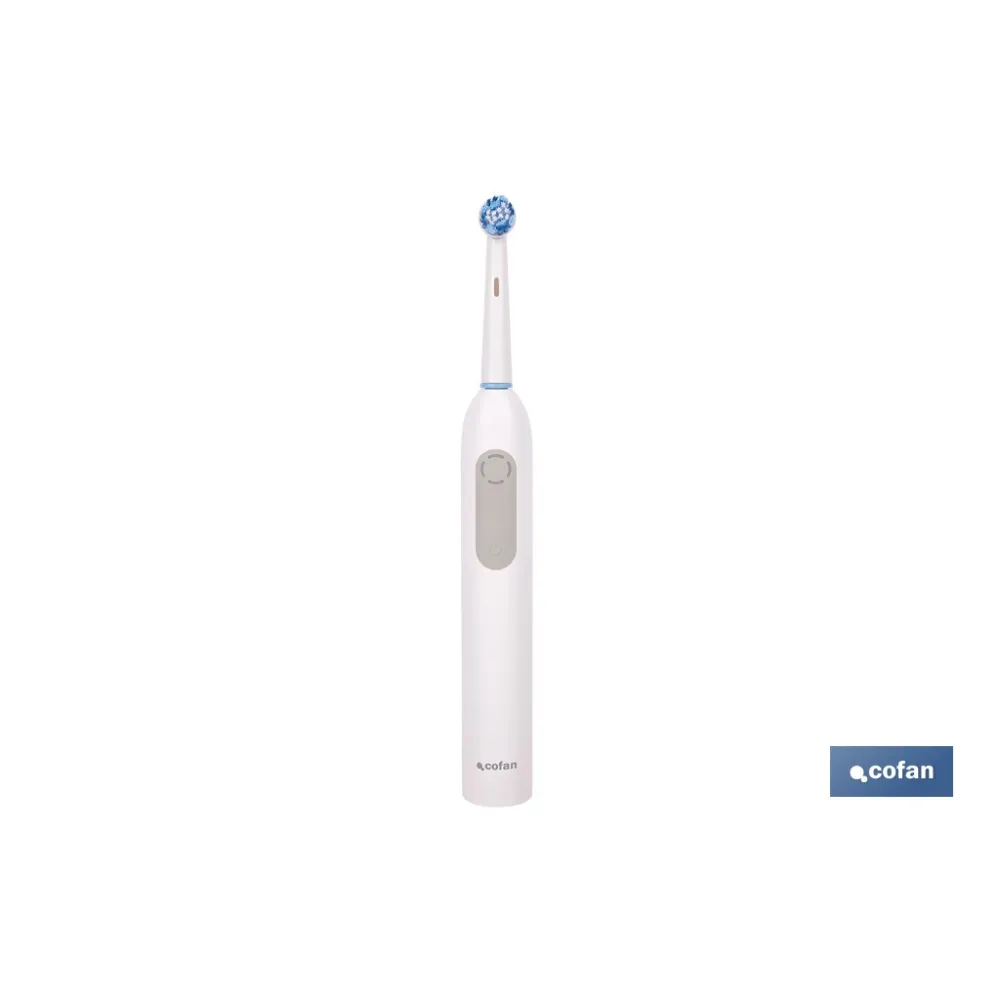 CEPILLO DE DIENTES ELÉCTRICO CON CABEZAL OSCILANTE Y 2 CABEZALES DE REPUESTO