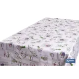ROLLO DE HULE DISEÑO LAVANDA 1,40 x 25 M