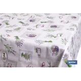 ROLLO DE HULE DISEÑO LAVANDA 1,40 x 25 M