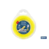 HILO REDONDO DE NYLON PARA DESBROZADORA 25 M X 1,6 MM
