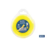 HILO REDONDO DE NYLON PARA DESBROZADORA 20 M X 2 MM