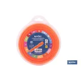 HILO HELICOIDAL DE NYLON PARA DESBROZADORA 54 M X 3 MM