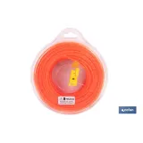 HILO HELICOIDAL DE NYLON PARA DESBROZADORA 54 M X 3 MM