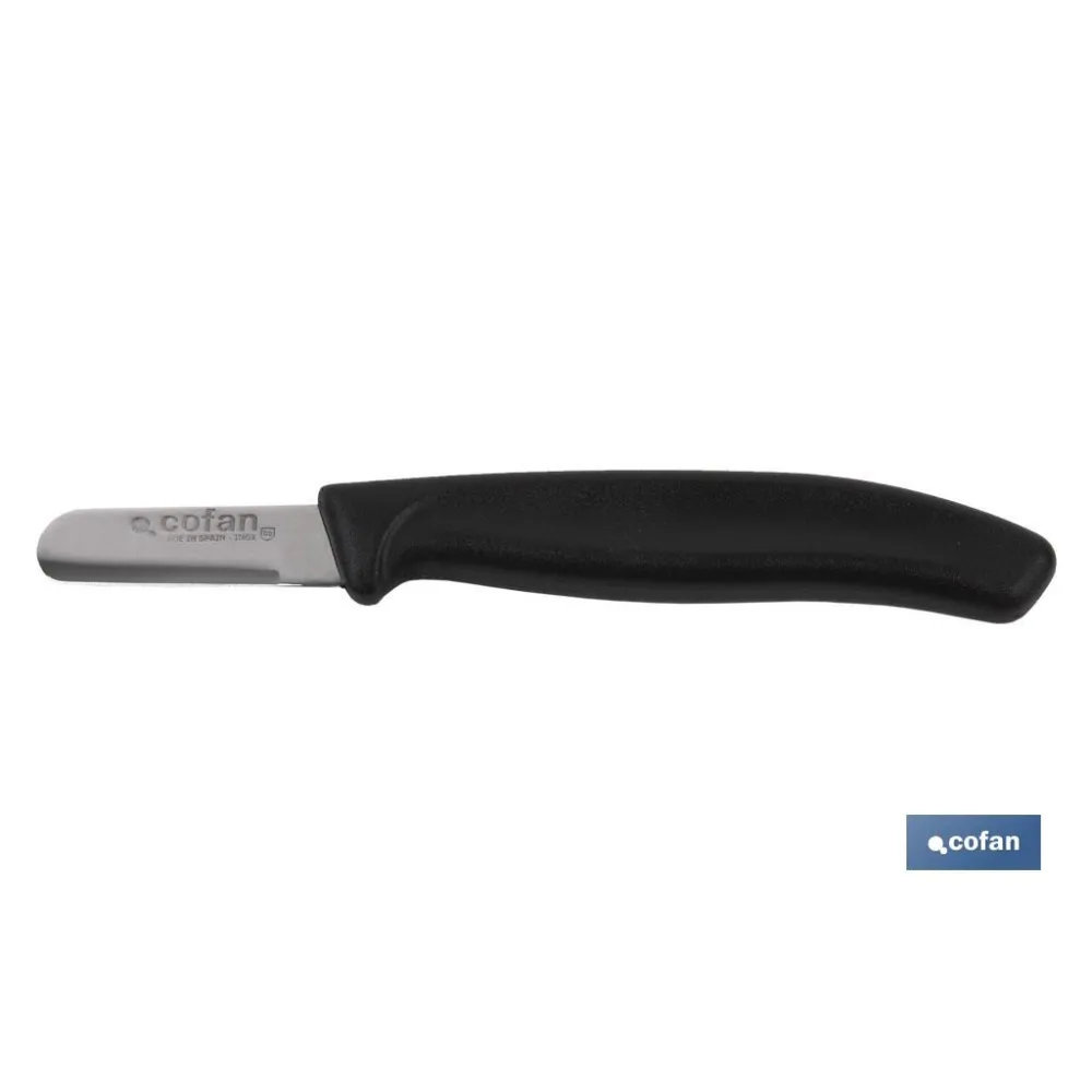 CAJA 50 UDS. CUCHILLO RECOLECCIÓN. PUNTA REDONDA 4.5cm