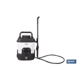 PULVERIZADOR ELÉCTRICO DE 5 L BATERÍA LI-ION 12 V 2.0 AH