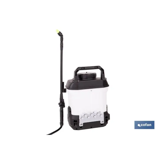 PULVERIZADOR ELÉCTRICO DE 5 L BATERÍA LI-ION 12 V 2.0 AH