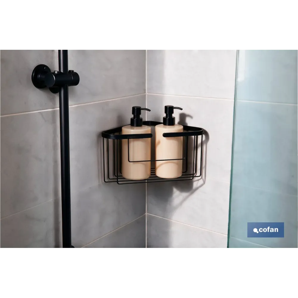 CESTA RINCONERA DE BAÑO DE ACERO INOXIDABLE 304 29 X 18 X 14 CM