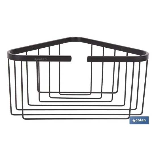 CESTA RINCONERA DE BAÑO DE ACERO INOXIDABLE 304 29 X 18 X 14 CM