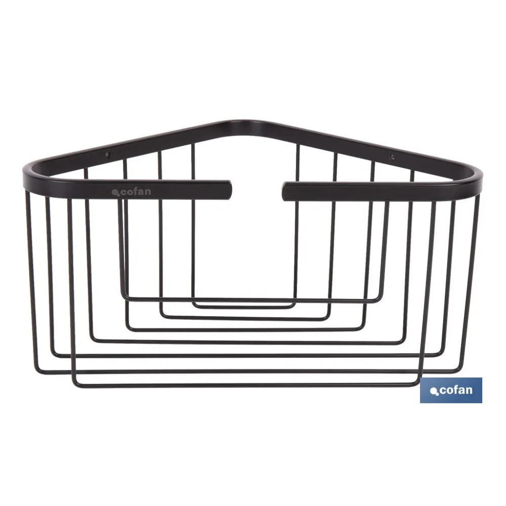 CESTA RINCONERA DE BAÑO DE ACERO INOXIDABLE 304 29 X 18 X 14 CM