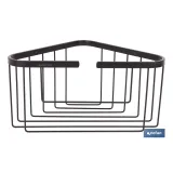 CESTA RINCONERA DE BAÑO DE ACERO INOXIDABLE 304 29 X 18 X 14 CM