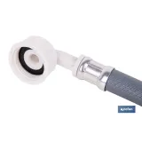 MANGUERA DE ENTRADA DE AGUA CON TUERCAS ABS PARA LAVADORA Y LAVAVAJILLAS 1,5 METROS