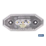 LUZ FRONTAL LED CON REFLECTOR 12V/24V BLANCA