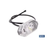 LUZ FRONTAL LED CON REFLECTOR 12V/24V BLANCA