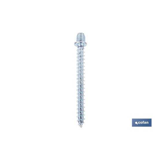 TIRAFONDO PARA ABRAZADERA METALICA 6X50