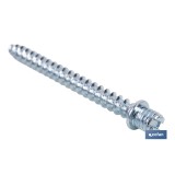TIRAFONDO PARA ABRAZADERA METALICA 6X50 Venta unitaria