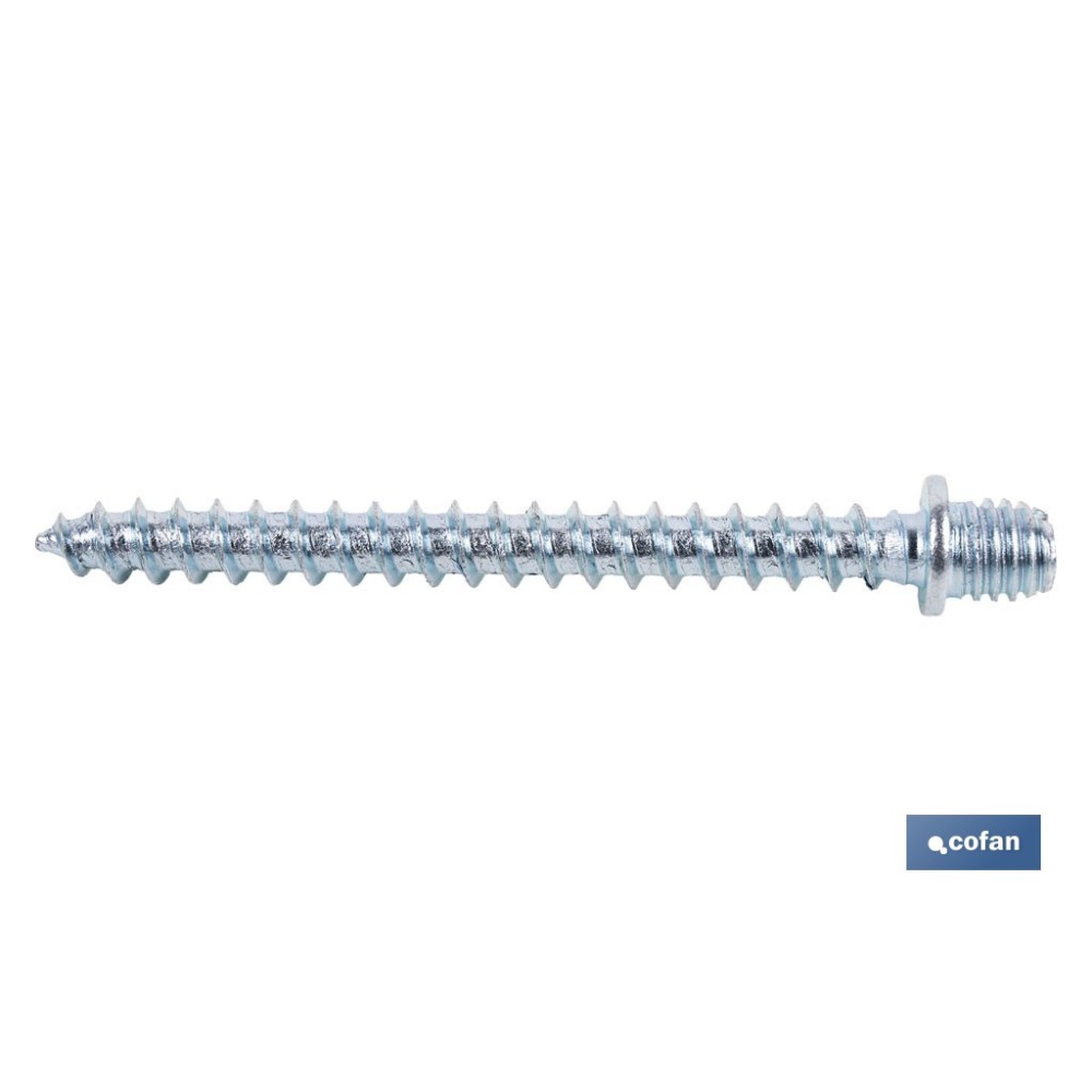 TIRAFONDO PARA ABRAZADERA METALICA 8X40