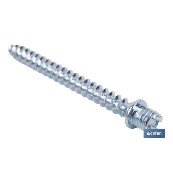 TIRAFONDO PARA ABRAZADERA METALICA 8X40 Venta unitaria