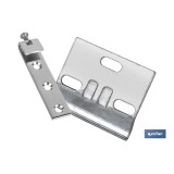 SET COLGADOR DE ARMARIO ZINCADO 60 MM