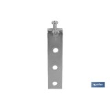 GANCHO COLGADOR ZINCADO CON TORNILLO REGULADOR