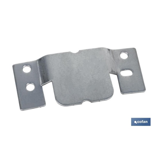 CHAPA ANCLAJE ZINCADA 100 X 47 MM