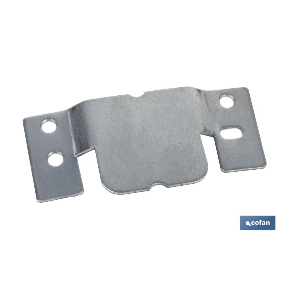 CHAPA ANCLAJE ZINCADA 100 X 47 MM