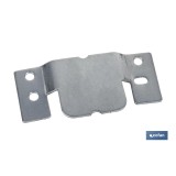 CHAPA ANCLAJE ZINCADA 100 X 47 MM