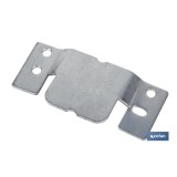 CHAPA ANCLAJE ZINCADA 100 X 47 MM