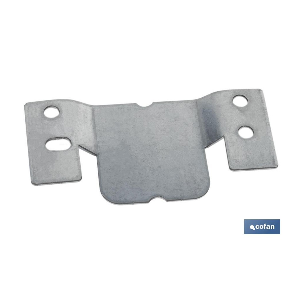 CHAPA ANCLAJE ZINCADA 100 X 47 MM