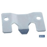 CHAPA ANCLAJE ZINCADA 60 X 35 MM