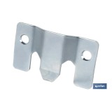 CHAPA ANCLAJE ZINCADA 60 X 35 MM