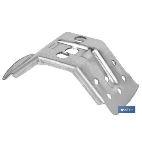 ESCUADRA DE MESA CON REFUERZO 70 MM VENTA UNITARIA