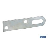 COLGADOR ZINCADO 17 X 70 MM