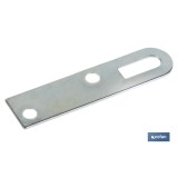 COLGADOR ZINCADO 17 X 70 MM