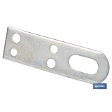 COLGADOR ZINCADO 15 X 50 MM