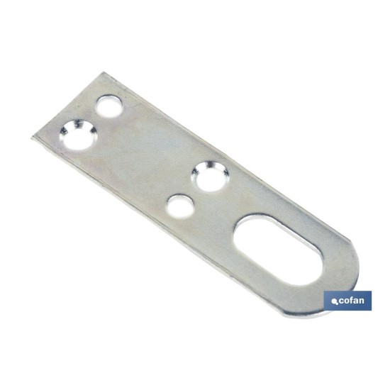 COLGADOR ZINCADO 15 X 50 MM