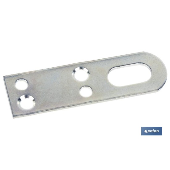 COLGADOR ZINCADO 15 X 50 MM VENTA UNITARIA