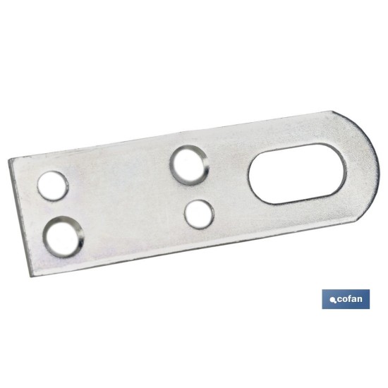 COLGADOR ZINCADO 15 X 50 MM VENTA UNITARIA