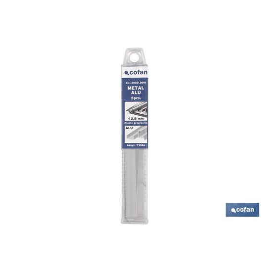 SIERRA CALAR (5PCS) T123X BIM 77X1,2 - 2,6 METAL/A