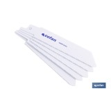 HOJA DE SIERRA DE SABLE (5PCS) BIMETAL 80X18  -  METAL