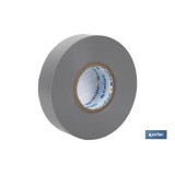 CINTA AISLANTE 180 Micras GRIS 19mmX20 Metros