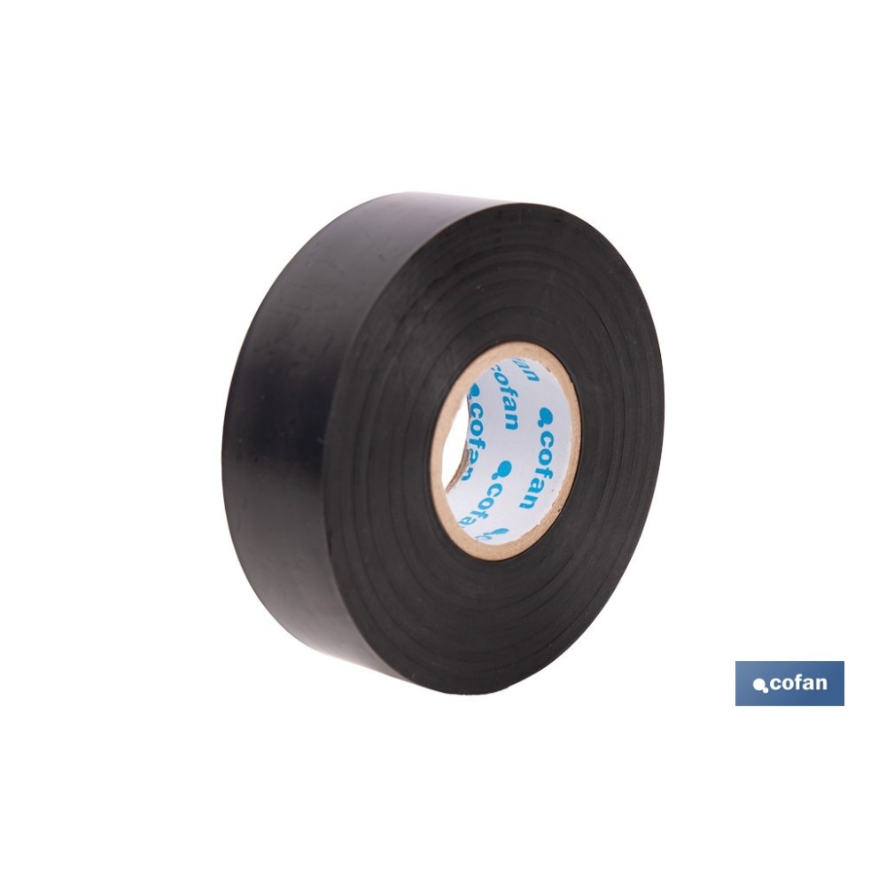 CINTA AISLANTE 180 MICRAS NEGRA 25 MM X 25 M