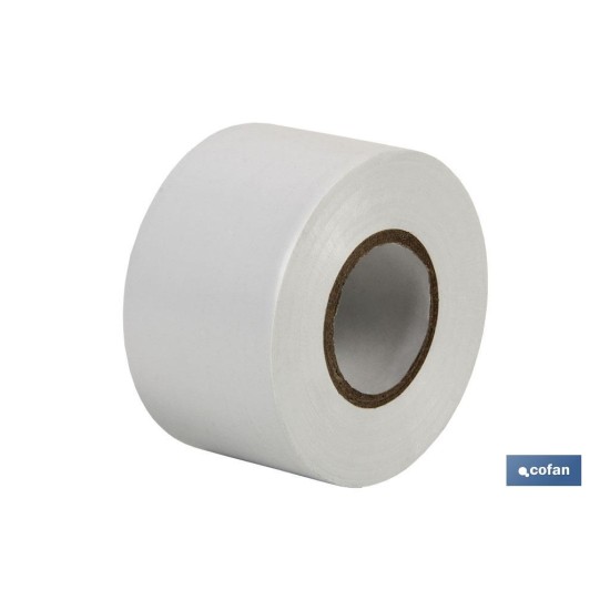 CINTA AISLANTE BLANCA DE 130 MICRAS 50 MM X 33 M